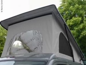 Reimo Aufstelldach Easy Fit, VW T5/T6 Multivan, kurzer Radstand, Klimahimmel 6 Ausstelldach Front