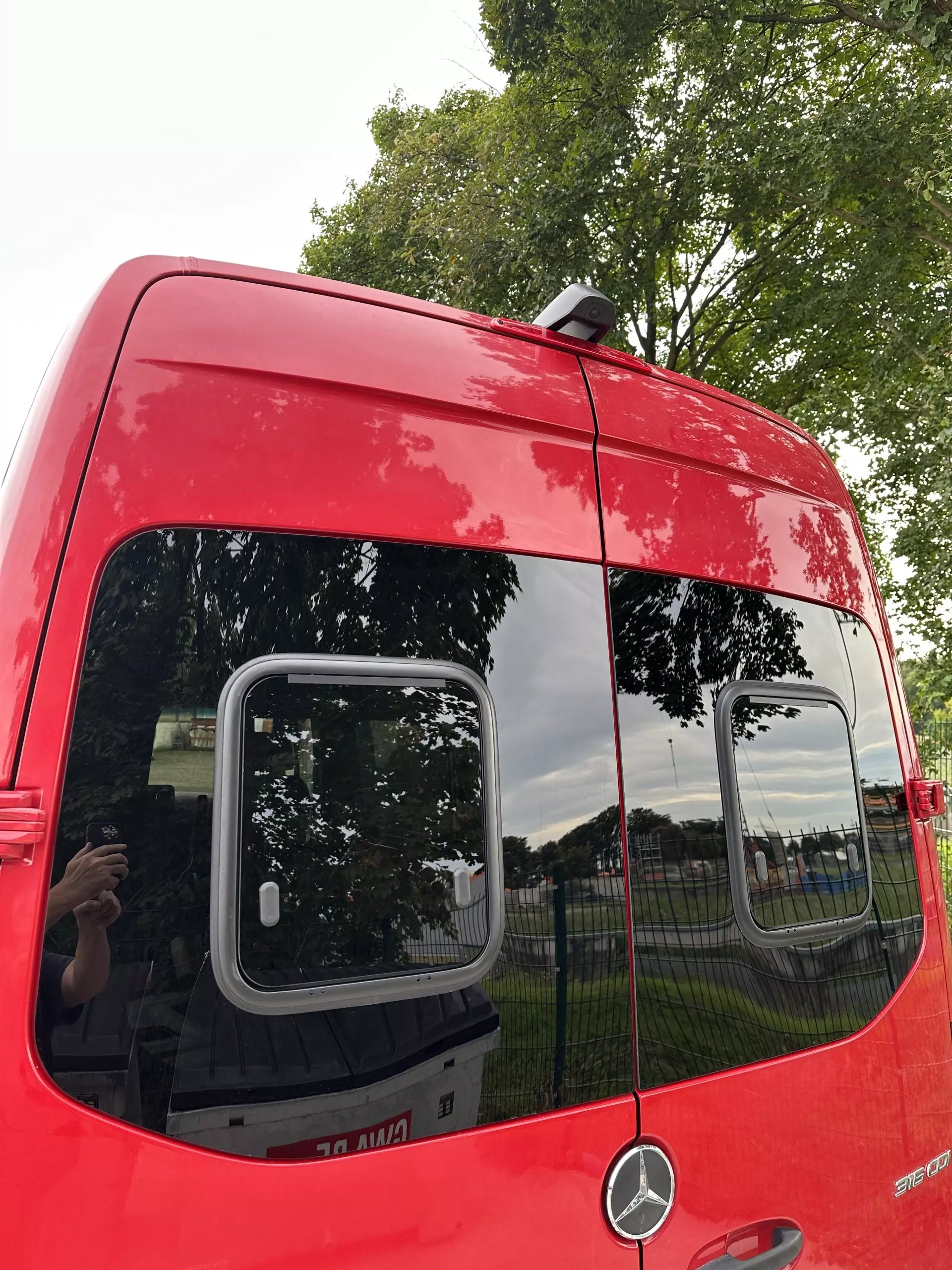 Sprinter Heck Sprinter Ausstellfenster PUP 910