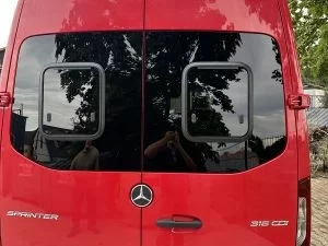 Ausstellfenster Sprinter Flügeltür ab 2017 W907-910 2 Sprinter Ausstellfenster 2017