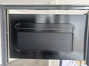 Ausstellfenster VW T5 T6 Private Look 4 Ausstellfenster VW T6 Private Innen