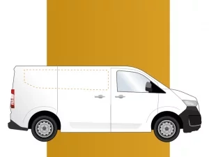 Schiebefenster Ford Custom Moskito