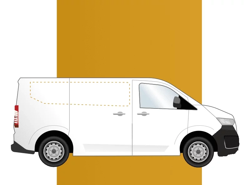 Schiebefenster T7 Schiebefenster Ford Custom Moskito